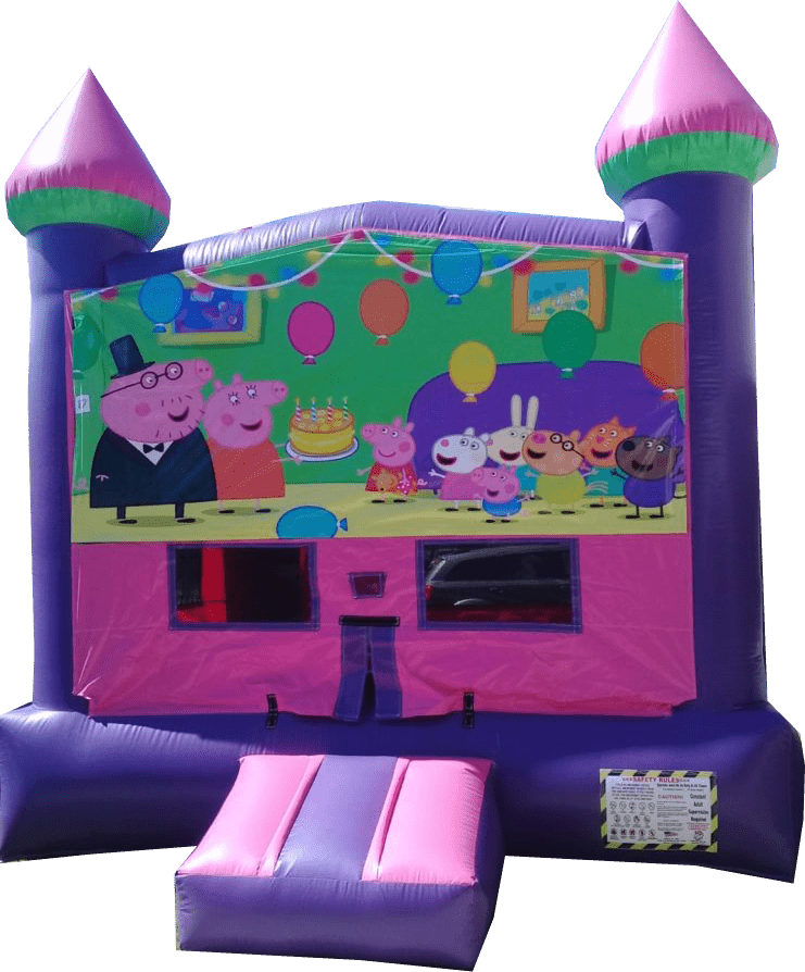 casa de brinco Pepa Pig